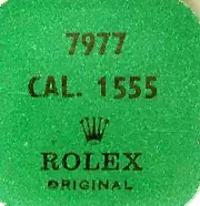 ROLEX FACTORY NEW SEALED STUD HOLDER 1555 7977