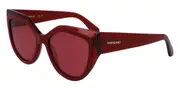 Salvatore Ferragamo SF2004S 618 Women’s Sunglasses Burgundy Size 53