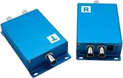 Analog Camera Extender Receiver + Launcher, 2CH Video Ethernet to Fiber Optic Extender for CCTV Cameras Surveillance System