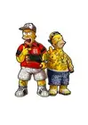 Iron On DTF Transfers For T-Shirt Clothes about 25cm Bart 5 Free postage