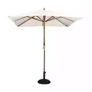 Bolero Square Outdoor Umbrella 2.5m Cream - Outdoor Umbrellas (GH988) - GH988
