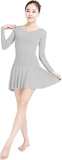 [Lifup] Women's Leotard Spandex Long Sleeve Dance Dress Costume Dance Leotard Bodysuit