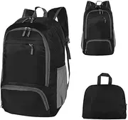 Foldable Lightweight Travel Backpack,30L Ultra Lightweight Waterproof Rucksack for Men and Women,Hiking Daypack Rucksack,Durable Daypack for Sports, Hiking, Travelling, Walking, Camping