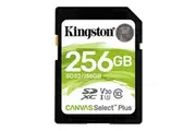 Kingston SD Card 256GB Canvas Select Plus Class10 SDXC U3 Memory Card HD Video
