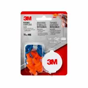 3M(TM) Corded Reusable Earplugs With Case - 3 Pairs