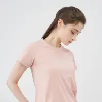 在飛比找momo購物網優惠-【GIORDANO 佐丹奴】女裝瞬間冰涼感上衣(91 粉紅)