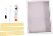 DIY Art Print Frame Family Handprint Frame Kit DIY Craft Keepsake Frame for New Parents