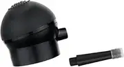 2 x applicator for hair fibers, hair concealer atomizer, scalp fiber dispenser tool enhancements hairline volume precision, spray nozzle applies evenly on bald spots, thin areas