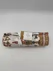 New Pottery Barn Paisley Block Print Orange Warm Cotton Tablecloth 70x108"