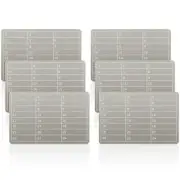 6 Plates Steel Wallet Crypto Cryptocurrency Seed Storage Crypto Wallet for Bi...