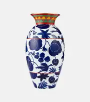 [La DoubleJ] La DoubleJ Wildbird Blu porcelain vase