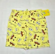 Women's Thin SpongeBob Lounge/Pajama Boxer Shorts: S-M-L