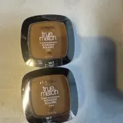 2x L'Oreal True Match Super-Blendable Powder, Medium Deep W7
