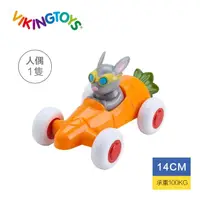 在飛比找momo購物網優惠-【瑞典 Viking toys】動物賽車手-蘿蔔瑞比(14c