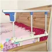 Folding Bed Rail Safety Assist Handle Guard Rails Hospital Bedside Grab Bumper Assistance Devices for Elderly (Color:B, Size:13cm)