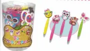 Fun Bobble Pen #253 BKT (May Vary Design)