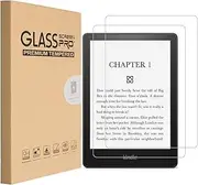 T Tersely [2 Pack] Tempered-Glass Screen Protector for Kindle Paperwhite 11th (6.8 inch 2021), Premium 9H Hardness HD Case-Friendly Film Guard