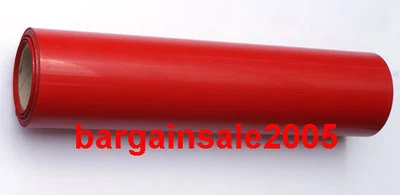 1 Red Roll PU T-SHIRT HEAT VINYL TRANSFER FILM ROLL HEAT PRESS Plotter Cutter