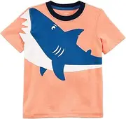 [Carter's] Baby Boys' Neon Shark Jersey Tee