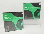 2 Vintage Montgomery Ward 100 Slide Wheel Tray In Album Pack ~ Factory Sealed!