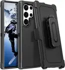 For Samsung Galaxy S21/S22/S23/S24/S25 Ultra Phone Case Belt Clip Case Holster