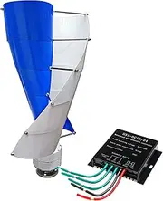 12000W Vertical Wind Turbine, Portable Vertical Helix Wind Power Turbine Generator Kit with Charge Controller(110V/220V),48v