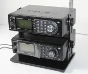 NO SCANNERS 3Lb TALL STACKER STAND for Uniden / CB +Adj&QR Bracket w2 5mKnob’s