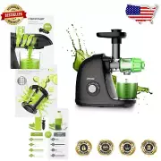 Compact 2-Speed Masticating Juicer with Cold Press & Dishwasher Safe Design