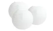 4"6"8"10"12"14"16"18 Round Paper Lanterns Lamp Wedding Birthday 8"/20CM White