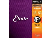 Elixir #16182 Acoustic Nanoweb Phosphor Bronze String 13-53 HD Light