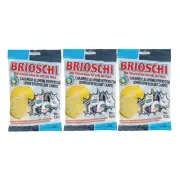 Brioschi Lemon Flavored Effervescent Fizzy Digestive Italian Candies, 5.29...