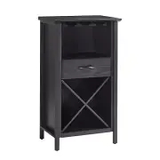 Leah Mini Bar in Black