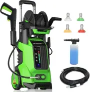 Electric Pressure Washer 5000PSI-Max 3.2GPM Electric Power Washer with Touch ...