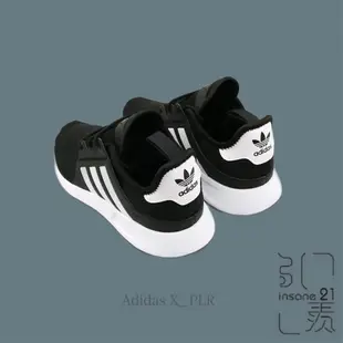 ADIDAS ORIGNIALS X_PLR 黑白 休閒 情侶 基本款 CQ2405【Insane-21】