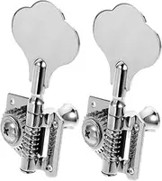 TOPPERFUN Bass Machine Head Tuner Metal Tuning Pegs Guitar Tuning Pegs 1 Set of Bass Supplies