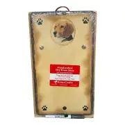 Decorative Beagle Dog Heavy Dry Erase Slate Board Tile 8" X14" New