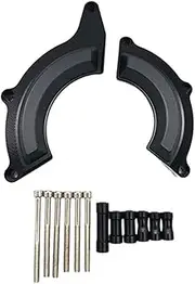 MagiDeal Engine Guard Cover Fairing Frame Slider Crash Pad Stator Protector Guard Pad Premium Accessories Aluminum Alloy for Z900, Black