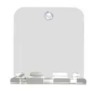 Suction Cup Toothbrush Rack Fog Free Shower Mirror No Fog Shower Mirror