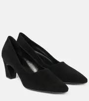 [The Row] The Row Marta 65 suede pumps AU 11 black