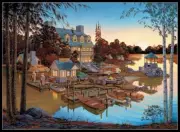 Chart Needlework - Counted Cross Stitch Pattern - Edgewood Resort