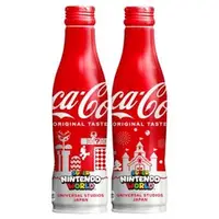 在飛比找蝦皮購物優惠-#悠西將# 日本 可口可樂 任天堂 可樂收藏紀念瓶 馬力歐 