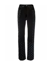 Logo jeans M Black