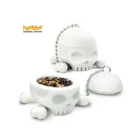 在飛比找PChome24h購物優惠-HOOBBE骷髏頭造型泡茶器