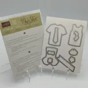 Stampin Up Sizzix Big Shot T-SHIRT BUILDER FRAMELITS 142754 Dies Diecut Card DIY