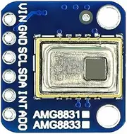 Thermal Imaging Sensor Module,Temperature Humidity Sensor,AMG8833 IR 8X8 Thermal Imager Array Temperature Sensor Module