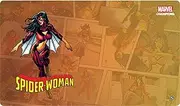 Fantasy Flight Games - Marvel Champions: Spider-Woman Game Mat - Card Game, Multicoloured, MS20en