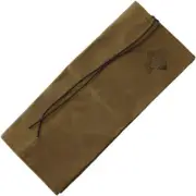 Camcraft Outdoors Knife Roll Waxed-Canvas Four Pockets Flap Cover 18" x 17"