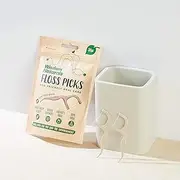 Wisdom AU Floss Picks, 30 count, Pack of 30