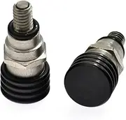 LBETYGSD Motorcycle CNC Fork Air Bleeder Valves Compatible with EXC EXCF SX SXF XC XCF XCW XCFW 150 200 250 300 350 400 450 500 Motocross M4x0.7(M4 Black)