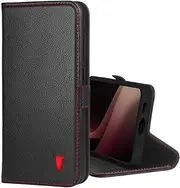 [TORRO] Case Compatible with Samsung Galaxy A55 5G – Premium Leather Wallet Case with Kickstand and Card Slots (Black)